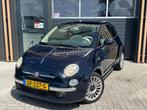 Fiat 500|2011 Blauw|Beige interieur|Pano, Voorwielaandrijving, Stof, 905 kg, Bedrijf