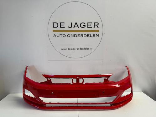 VW POLO 2G VOORBUMPER BUMPER 2G0807221 4PDC 2018-, Auto-onderdelen, Carrosserie en Plaatwerk, Bumper, Volkswagen, Voor, Gebruikt