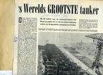 scheepvaart-ROZENBURG-werf verolme-esso lybia 1962, Verzamelen, Scheepvaart, Ophalen of Verzenden, Zo goed als nieuw, Motorboot