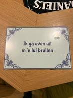 Reclameborden / Decoratiebord / Café decoratie, Ophalen of Verzenden, Zo goed als nieuw