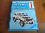 Haynes workshop manual Mitsubishi Pajero, L200 benzine 83-94, Ophalen of Verzenden
