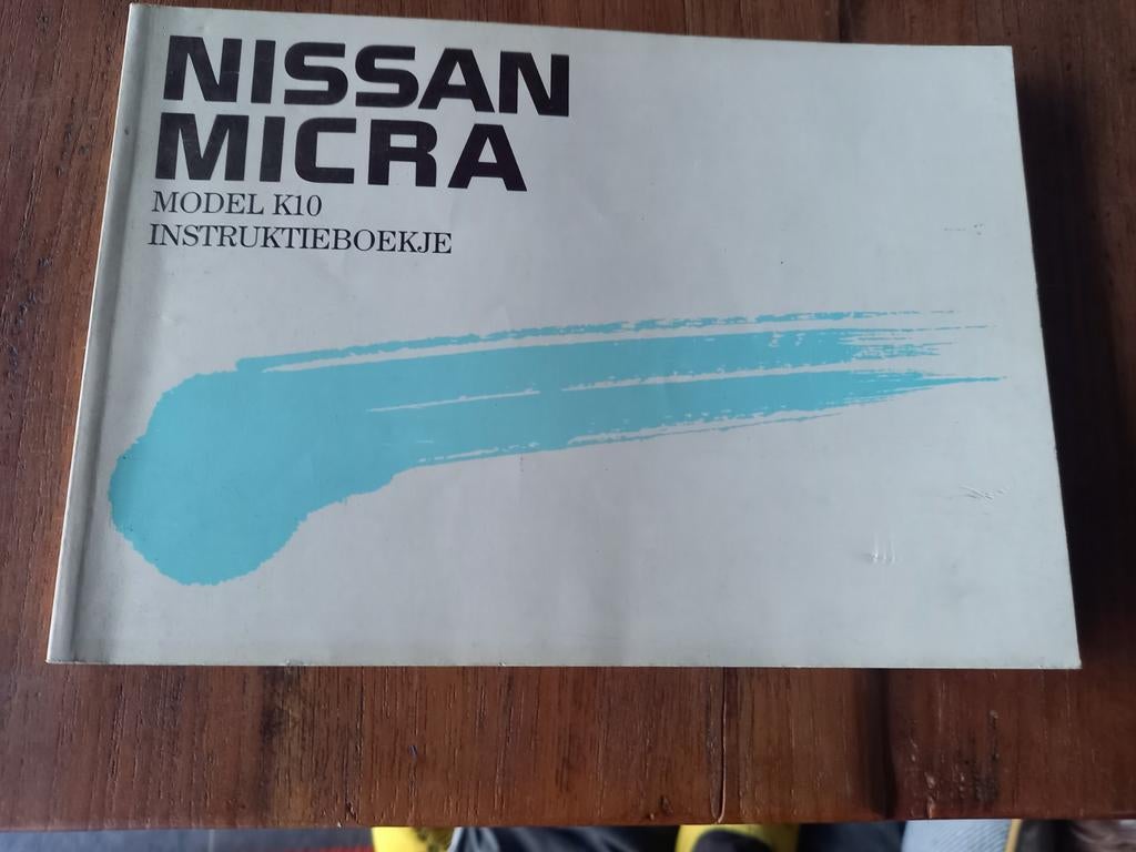 Instructieboekje NISSAN  MICRA K10  1989 NL, Ophalen of Verzenden