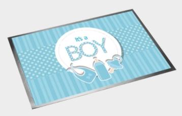 Feestelijke deurmat It's a BOY te koop beschikbaar voor biedingen