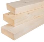 Vuren houten balken 75x175 (lengte 400 en 500cm) - 29 stuks, Tuin en Terras, Palen, Balken en Planken, Ophalen, Zo goed als nieuw