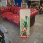7-UP  Seven-Up blikken reclamebord 'Misdruk', Verzamelen, Merken en Reclamevoorwerpen, Ophalen of Verzenden, Zo goed als nieuw