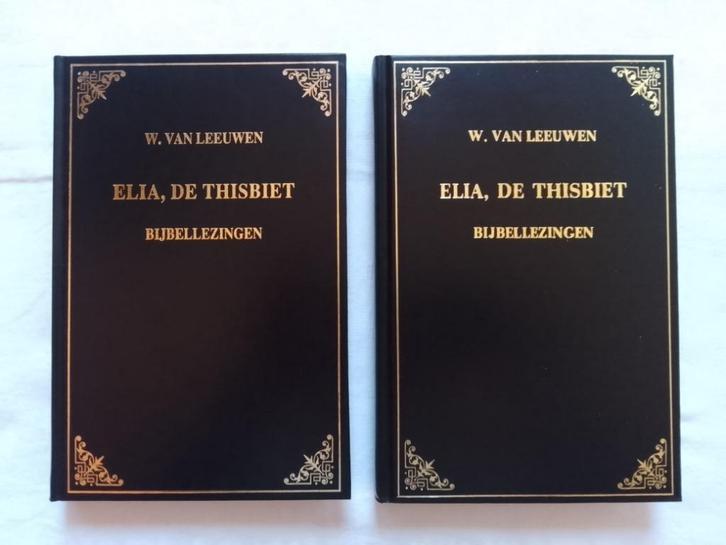 Elia, de Thisbiet (2 dln.) - W. van Leeuwen, Boeken, Godsdienst en Theologie, Zo goed als nieuw, Christendom | Protestants, Ophalen of Verzenden