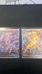 Jolteon vmax en Sylveon vmax, Hobby en Vrije tijd, Verzamelkaartspellen | Pokémon, Verzenden, Nieuw, Losse kaart