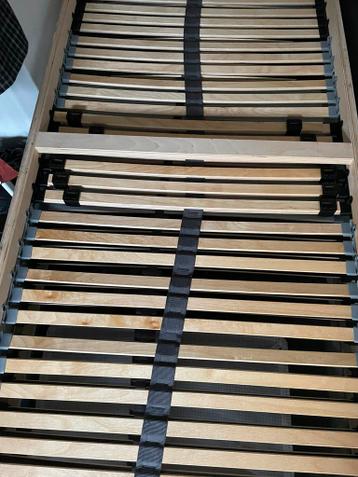 Bedframe + lattenbodem 140x200 (nesttun, ikea) - afbeelding 4