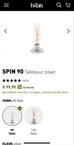 Hoftas SPIN 90 Lamp - Zo goed als nieuw!, Huis en Inrichting, Haarden, Ophalen, Zo goed als nieuw, Vrijstaande haard, Overige soorten