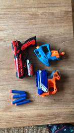 3 nerf pistolen, Verzamelen, Speelgoed, Gebruikt, Ophalen