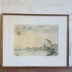 Aquarel gezicht op Hoorn P. Relleke, Ophalen