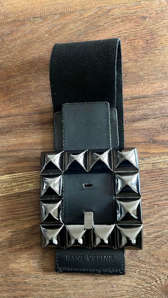 Hans Ubbink statement riem, 80 tot 90 cm, 5 cm of meer, Tailleriem, Ophalen of Verzenden