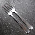 Gero Zilmeta vorken model 408 Wilhelmina 2 stuks, Ophalen of Verzenden, Gebruikt, Rvs of Chroom, Los bestek