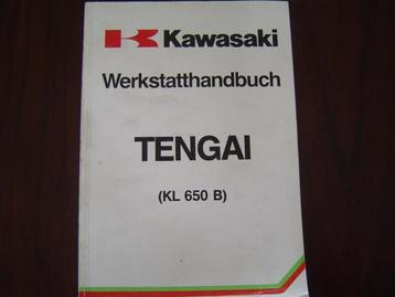 KAWASAKI KL 650 TENGAI 1989 werkstatthandbuch KL650 B