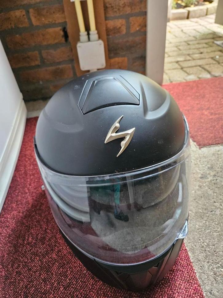 Scorpion Integraalhelm - Maat M, Motoren, Kleding | Motorhelmen, Dames, Heren, Integraalhelm, M, Shark, Tweedehands, Ophalen of Verzenden