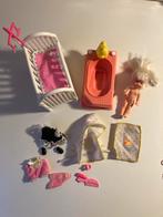 Vintage Barbie baby Kelly 1994 met bed en bad Mattel 21, Verzamelen, Poppen, Ophalen, Gebruikt, Fashion Doll