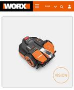 WORX ROBOTMAAIER LANDROID VISION S250, Tuin en Terras, Robotmaaiers, Ophalen of Verzenden, Zo goed als nieuw