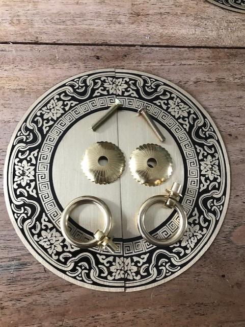 Chinees beslag voor een chinese bruidskast of oosterse kast, Huis en Inrichting, Woonaccessoires | Overige, Verburgt Vintage, Nieuw