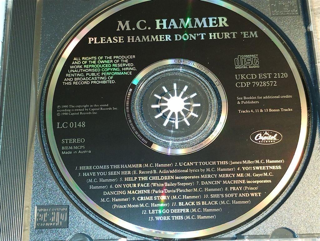M.C. Hammer - Please Hammer Don't Hurt Em, Ophalen of Verzenden, 2000 tot heden, Zo goed als nieuw