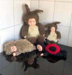 Anne geddes, originele eekhoorn 2x egel, lieveheersbeestje, Ophalen of Verzenden, Zo goed als nieuw, Pop
