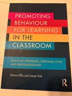 Promoting behaviour for learning in the classroom, Ophalen of Verzenden, Alpha, Zo goed als nieuw, HBO