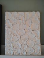 Abstract 3D Schilderij - Witte Bloemen, Ophalen of Verzenden