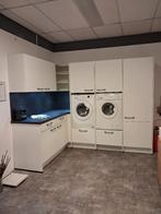 Bijkeuken met ruimte voor wasmachine en droger, Huis en Inrichting, Keuken | Keukenelementen, Ophalen, 200 cm of meer, Wit, Nieuw