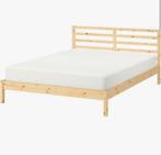 Tweepersoons bed 160x200, Ophalen, Beige, Tweepersoons, Scandinavisch