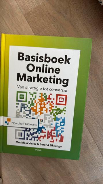 Marjolein Visser - Basisboek online marketing beschikbaar voor biedingen