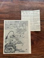 Voetbal krantenart karikatuur Ajax Keizer Prins Groot 1965, Ophalen of Verzenden, 1960 tot 1980, Knipsel(s)