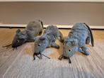3x IKEA grijze muis gosig mus, Ophalen of Verzenden