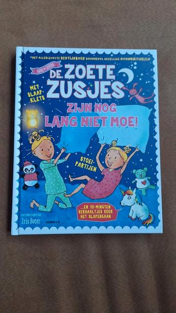 NIEUW! De Zoete Zusjes zijn nog lang niet moe, bedtijdboek beschikbaar voor biedingen