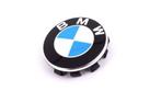 BMW naaf velg embleem logo zwart blauw wit chrome 56 mm 3613, Auto-onderdelen, -, -, Nieuw, Ophalen of Verzenden