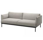 Ikea ÄPPLARYD 3-zitsbank Lejde lichtgrijs, Ophalen, 75 tot 100 cm, Zo goed als nieuw, Rechte bank