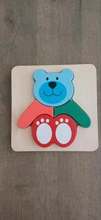 houten puzzeltje 4 stukjes, Ophalen, Gebruikt, Van hout, Minder dan 10 stukjes