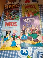 Popeye knuffel 30 cm groot + oude stripbladen, Ophalen of Verzenden