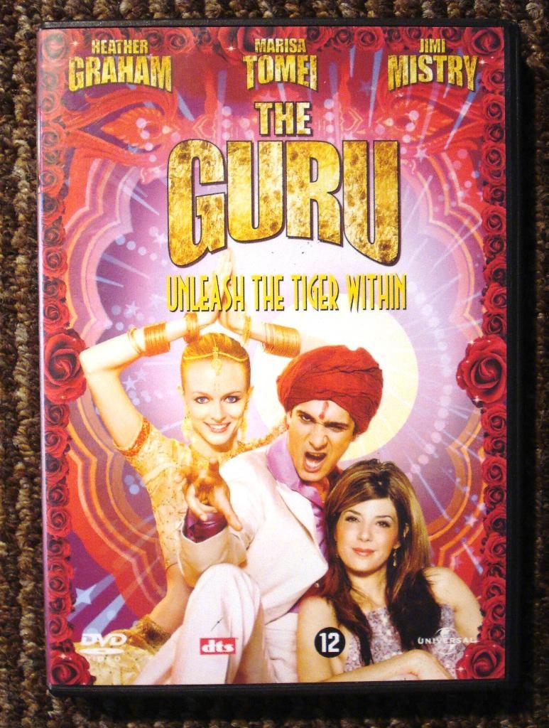 DVD: The Guru (Heather Graham/Marisa Tomei /Jimi Mistry), Vanaf 12 jaar, Ophalen of Verzenden, Zo goed als nieuw, Romantische komedie