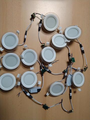 10 LED Inbouwspots  beschikbaar voor biedingen