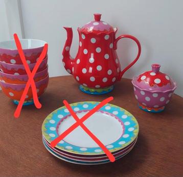 Oilily Theepot & suikerpot beschikbaar voor biedingen