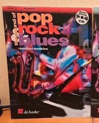 Keyboard | M.Merkies-The sound of pop rock&blues 1 + CD, Muziek en Instrumenten, Bladmuziek, Gebruikt, Les of Cursus, Blues, Keyboard
