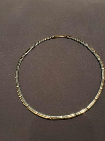 Stalen Ketting Goud/Zilver - Feestdagen! beschikbaar voor biedingen