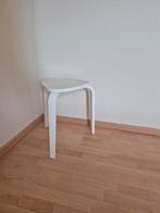 Witte Krukje / Bijzettafel, Ophalen, Zo goed als nieuw, Hout