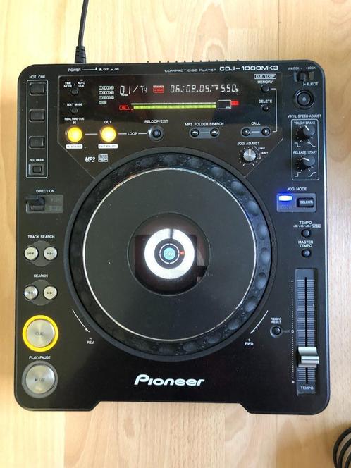 Pioneer CDJ1000 MK3, Muziek en Instrumenten, Dj-sets en Draaitafels, Gebruikt, Draaitafel, Pioneer, Ophalen