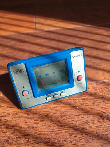 Vintage Mini Arcade Submarine Handheld Spelcomputer beschikbaar voor biedingen