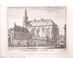 Arnhem. St. Nikolaas Kerk te Arnhem.1742 H. Spilman, Antiek en Kunst, Kunst | Etsen en Gravures, Ophalen of Verzenden