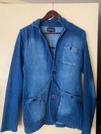 Heren spijker jas, Kleding | Heren, Truien en Vesten, Ophalen of Verzenden, Zo goed als nieuw, Blauw