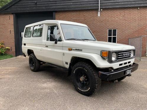 Toyota Land Cruiser, Auto's, Toyota, Bedrijf, Landcruiser, Trekhaak, Diesel, SUV of Terreinwagen, Handgeschakeld, Wit