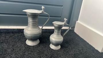 Set vaasjes decoratie landelijk sober interieur beschikbaar voor biedingen