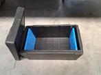 Gebruikte Thermobox Zwart, 68x37x40 cm, Incl. 2x Koelelement, Koelbox, Onbekend, Ophalen of Verzenden, Zo goed als nieuw