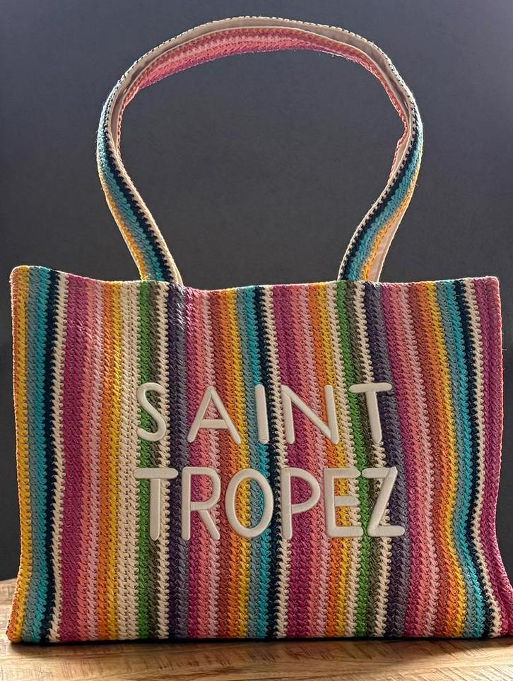 Nieuwe trendy strandtas, Sieraden, Tassen en Uiterlijk, Tassen | Damestassen, Nieuw, Shopper, Overige kleuren, Ophalen of Verzenden